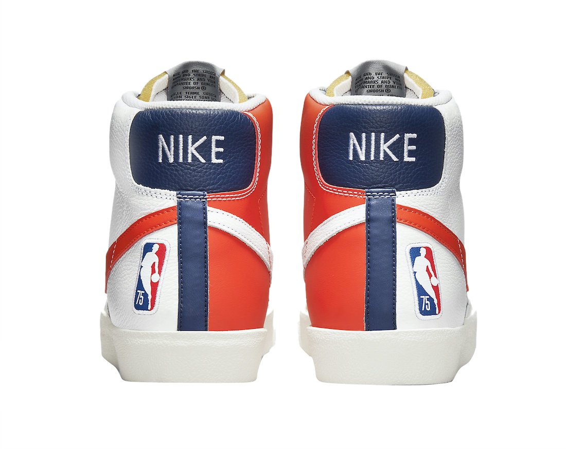 NBA x Nike Blazer Mid ’77 EMB Knicks - Nov 2021 - DD8025-100