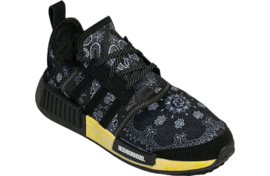 Neighborhood x Adidas NMD R1 Paisley Black