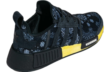 Neighborhood X Adidas Nmd R1 Paisley Navy