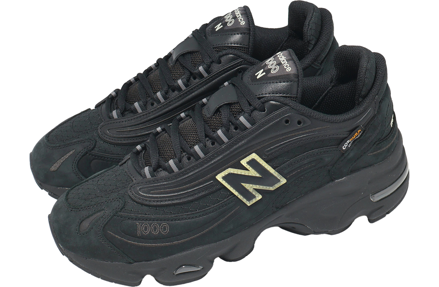 New Balance 1000 Black / White / Cream