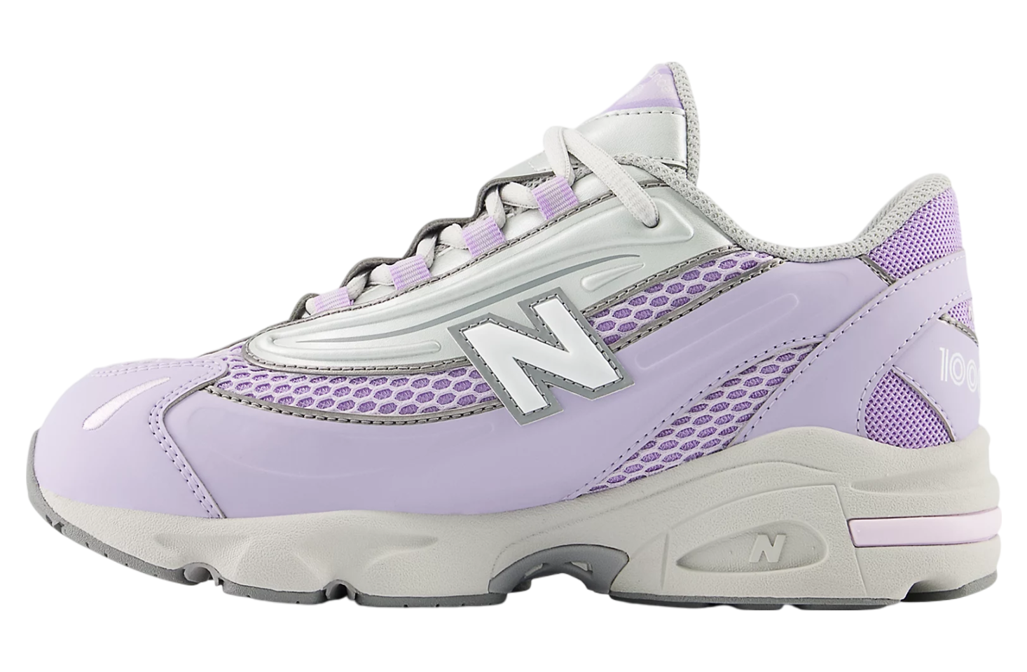New Balance 1000 GS Bright Lavender / Light Silver Metallic