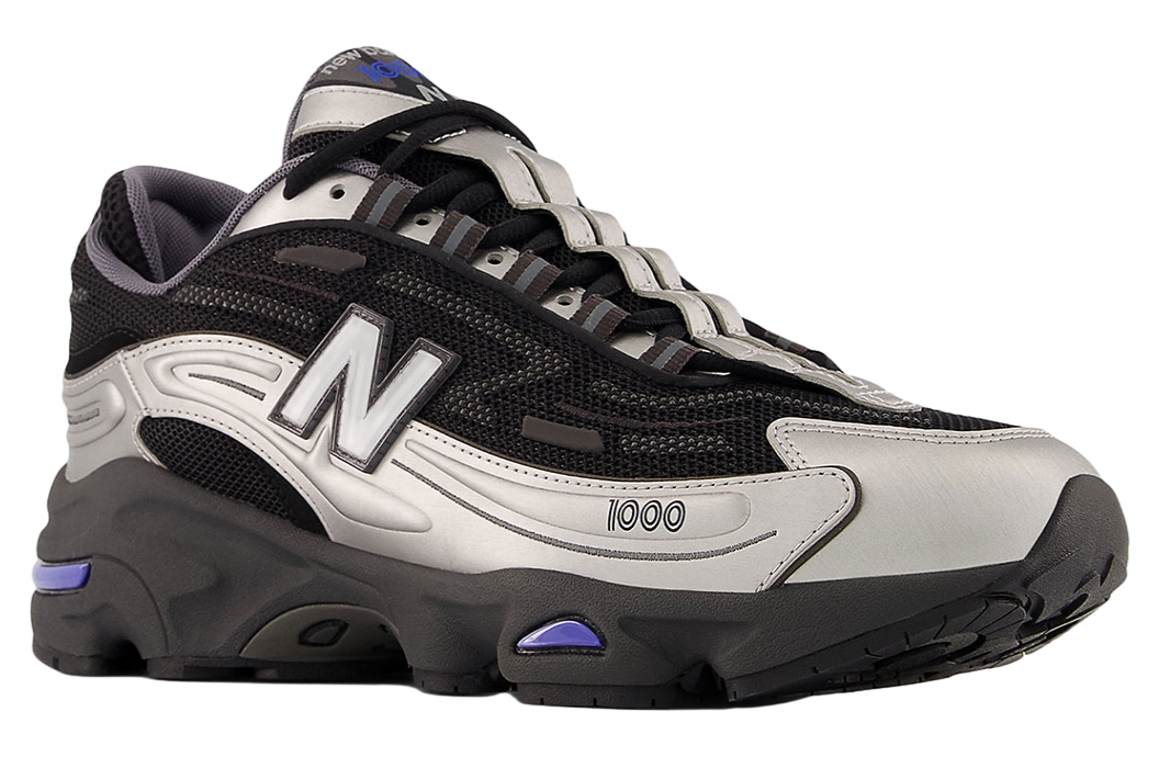 New Balance 1000 Silver / Black / Concord