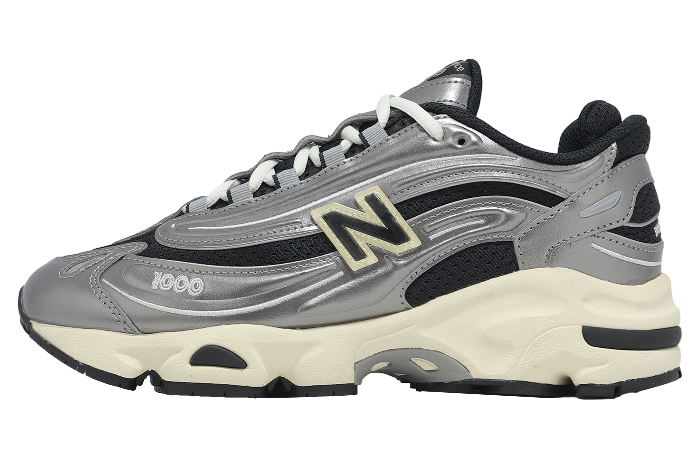 New Balance 1000 Silver / Black / White
