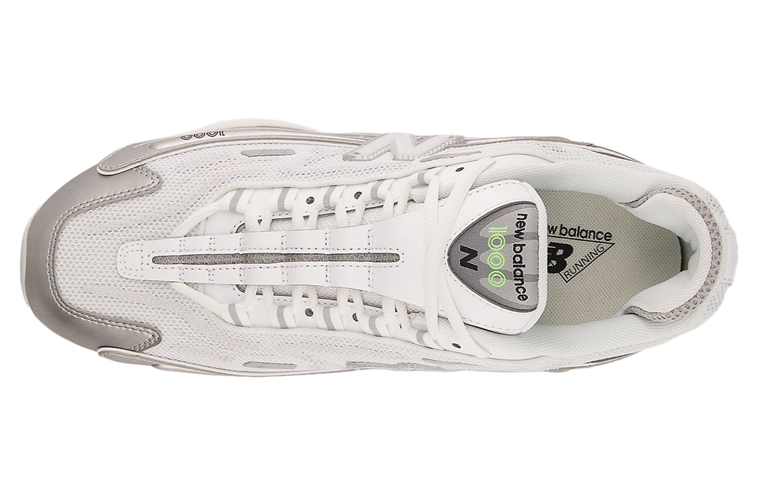 New Balance 1000 Silver Metallic / Mint Flash