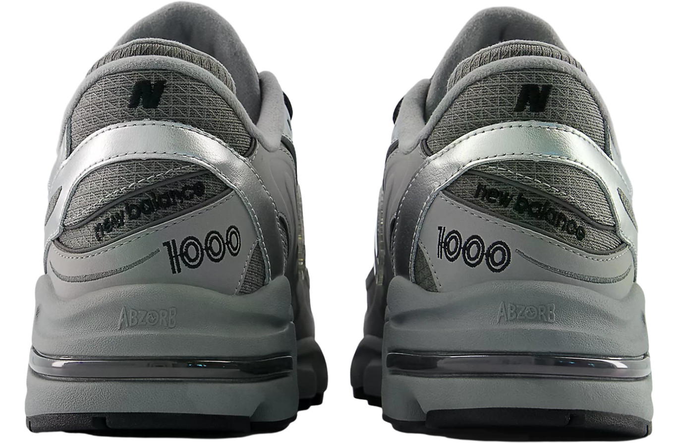 New Balance 1000 Silver Metallic / Slate Grey