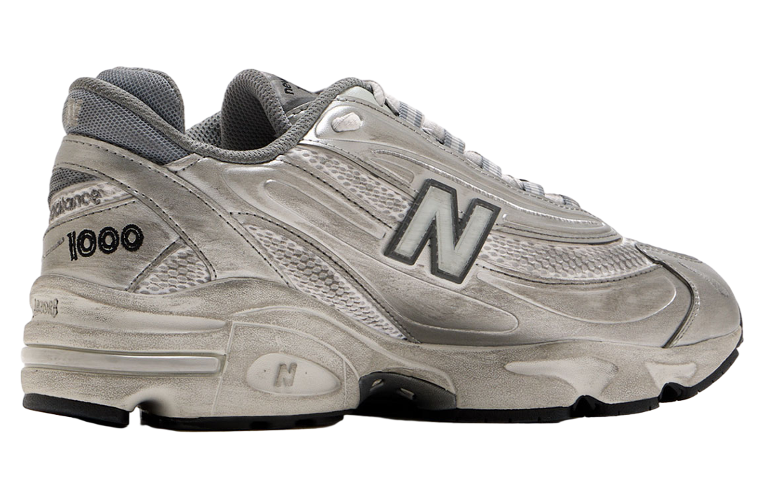 New Balance 1000 Silver Metallic / White