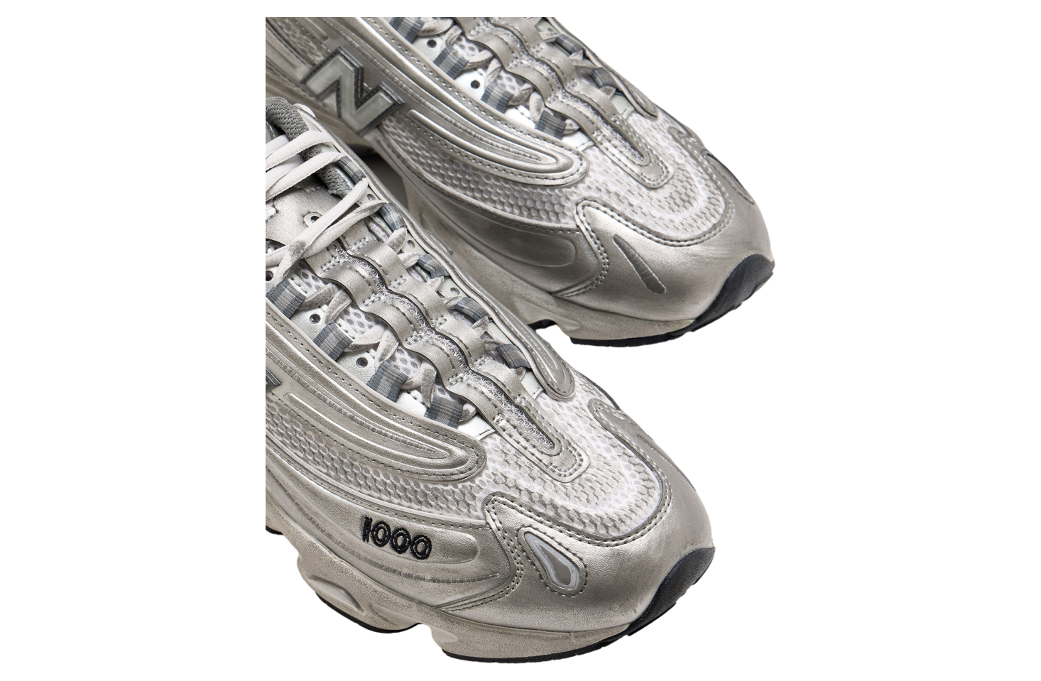 New Balance 1000 Silver Metallic / White