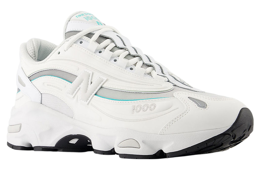 New Balance 1000 White / Teal