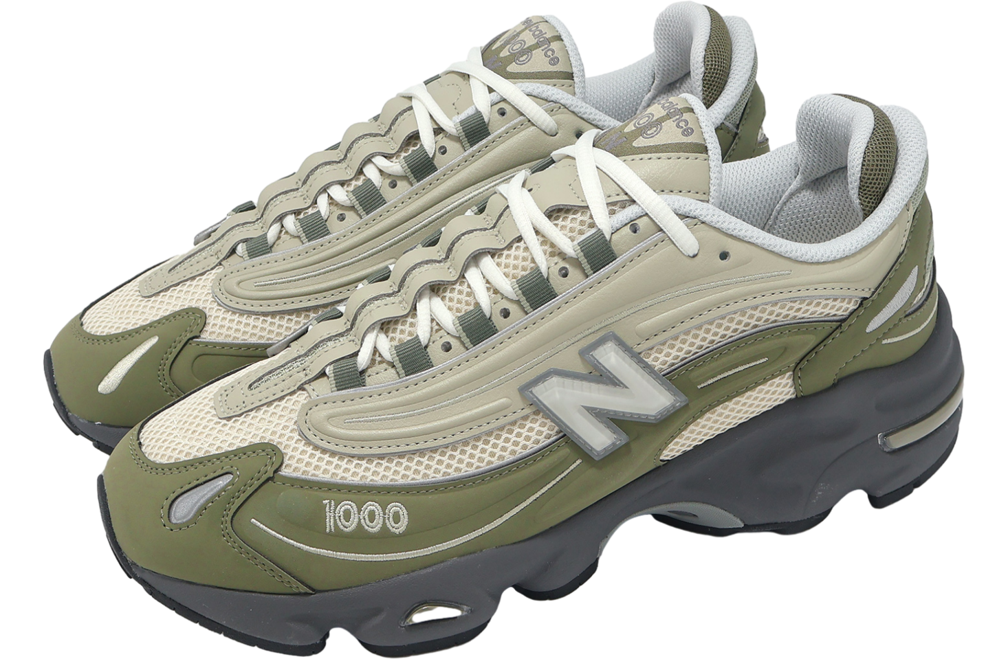 New Balance 1000 Zielony / Beige