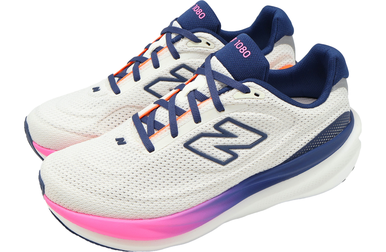 New Balance 1080 V15 D Wide WMNS Glint Blue / Silver Metallic / Pink