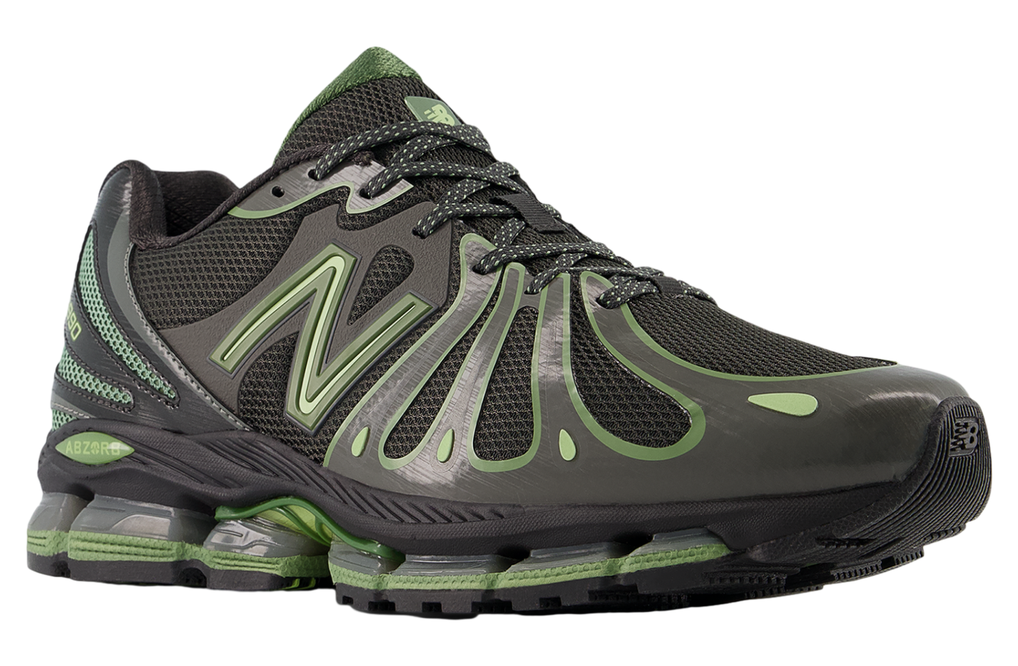 New Balance 1890 Faded Black / Utility Green