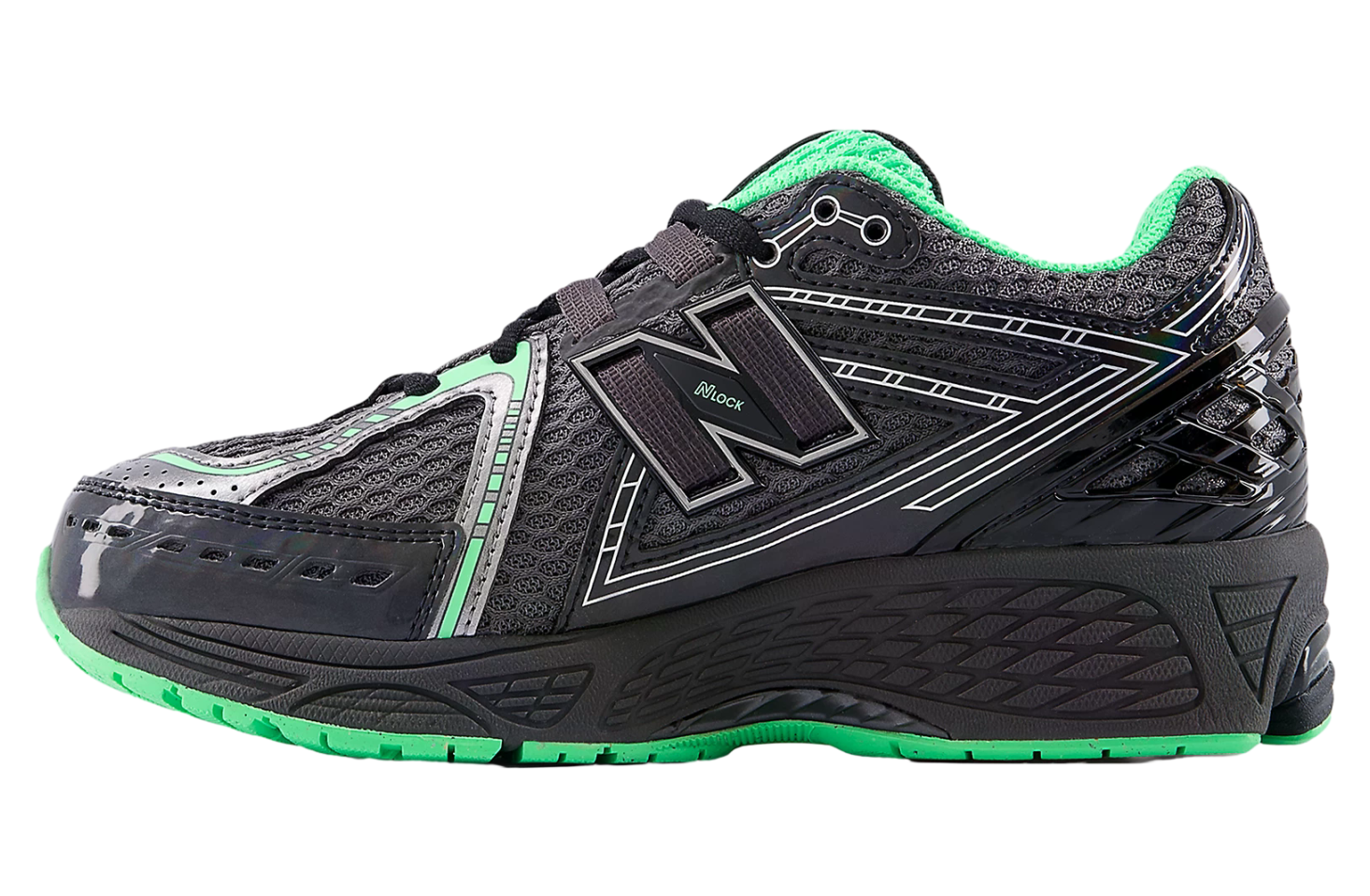 New Balance 1906 GS Black / Lime Leaf
