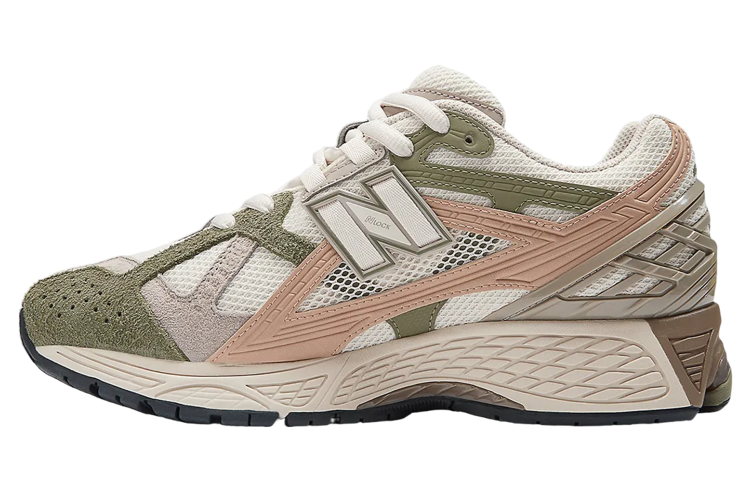 New Balance 1906u Linen Light Grey / Dark Olive