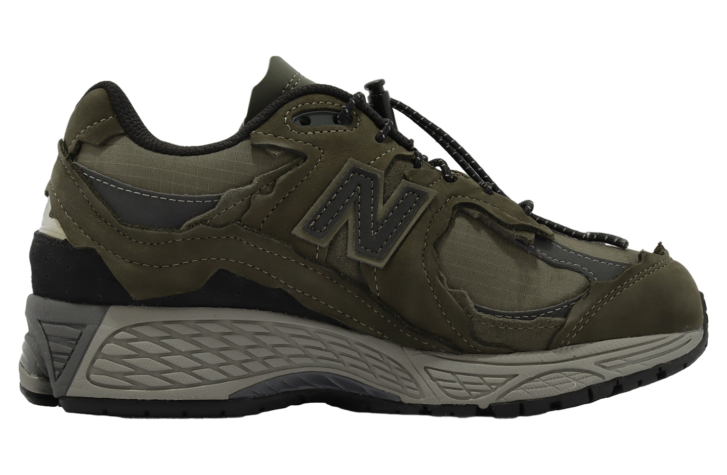 New Balance 2002R Green / Black / Silver