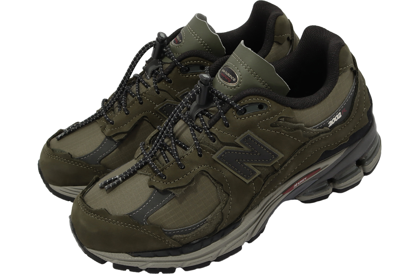 New Balance 2002R Green / Black / Silver