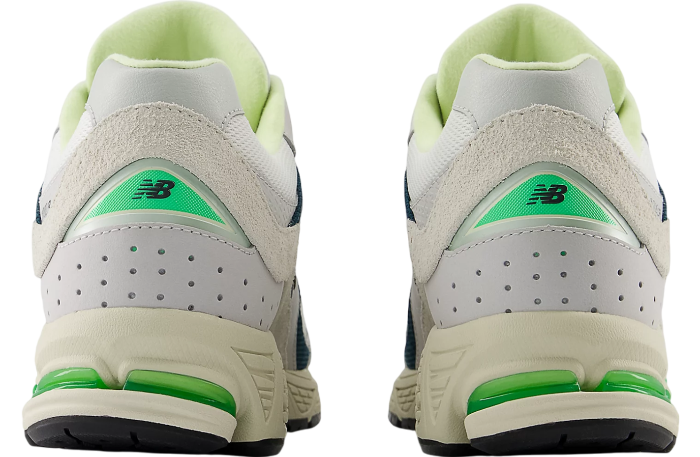 New Balance 2002R Grey Matter / Green Apple - Jun 2025