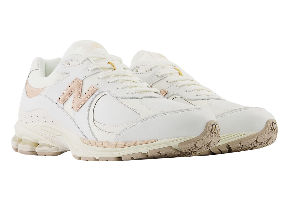 New Balance 2002R White Tan