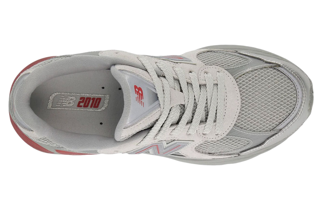 New Balance 2010 Metallic Silver / Red