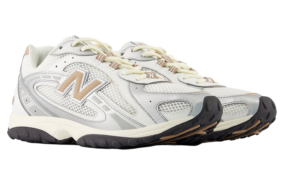 New Balance 204L Silver / White / Tan