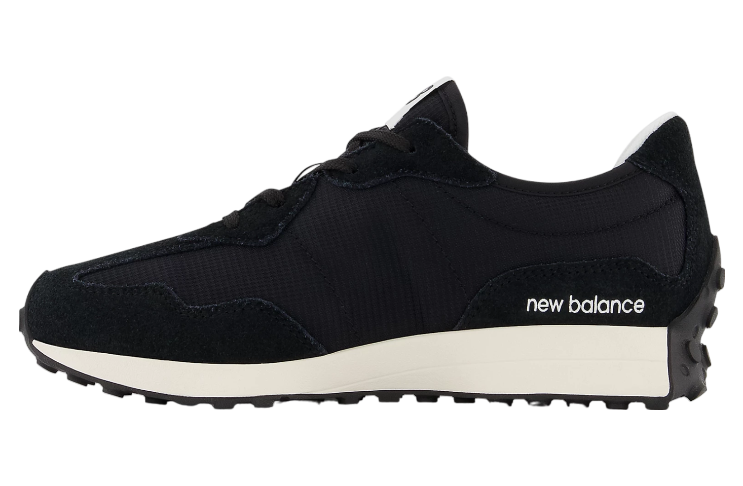 New Balance 327 GS Black / White