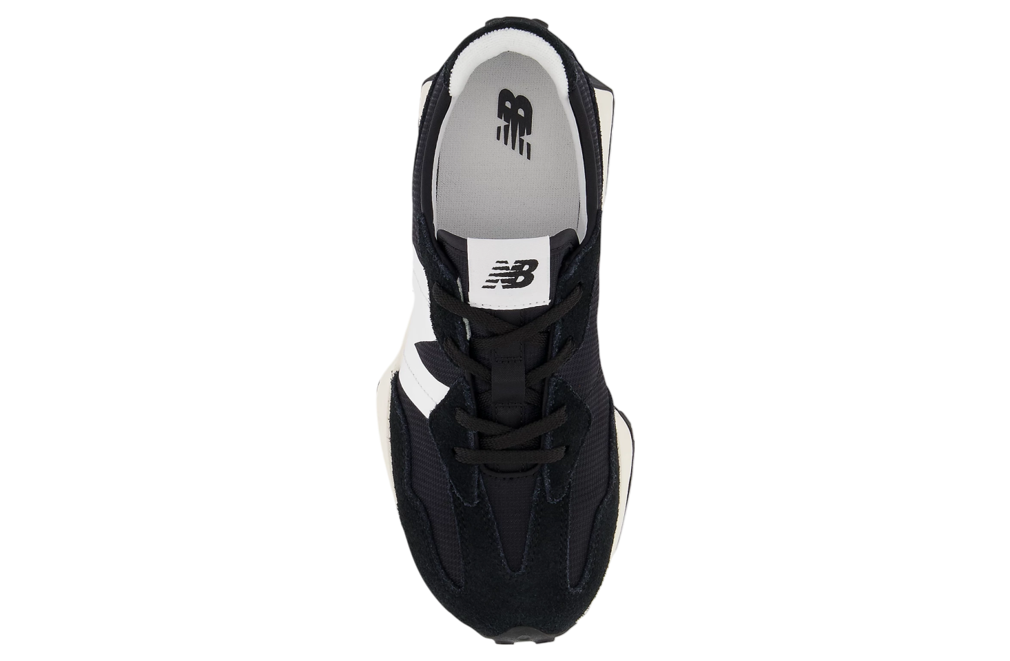 New Balance 327 GS Black / White