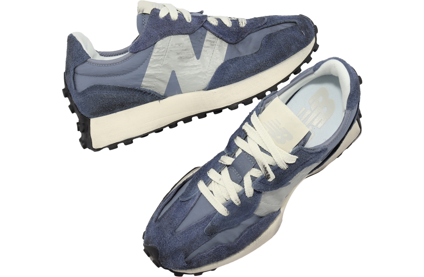 New Balance 327 Vintage Indigo / Polar Gray - Sep 2023