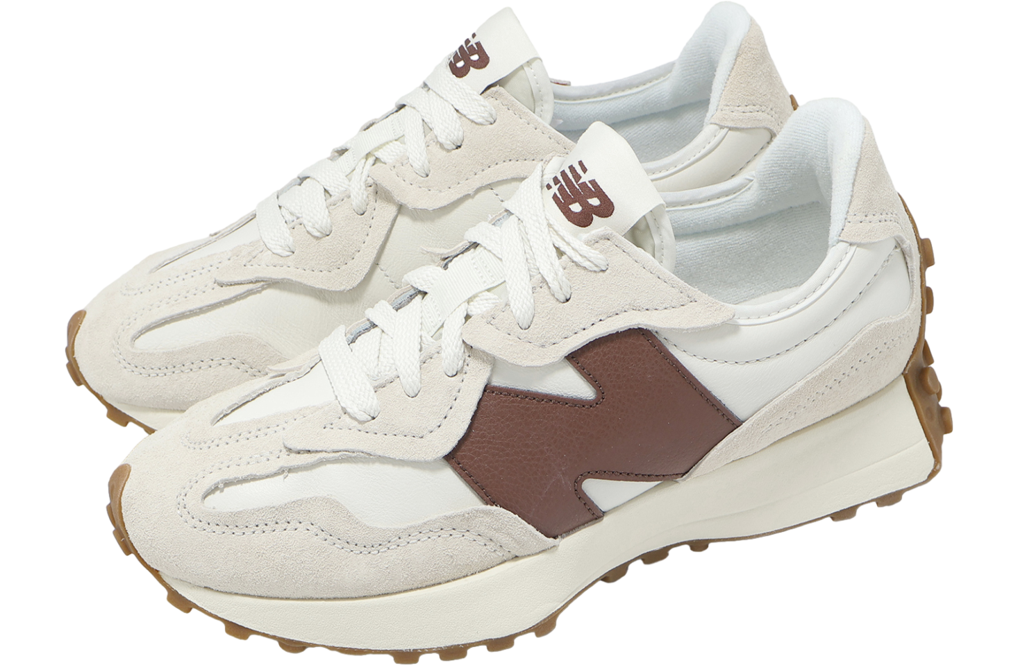 New Balance 327 White / Brown