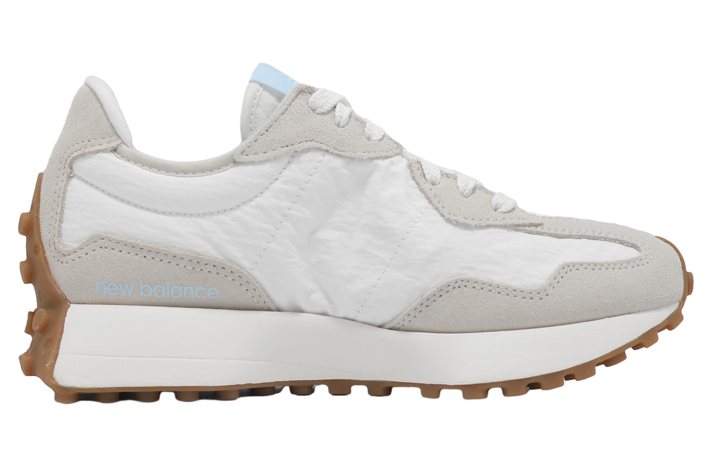 【New Balance】◆UNI Active Down Light Beige◆NBNPE41113◆ New Balance 327 WMNS Beige / Blue - Apr 2025 - WS327FTAB