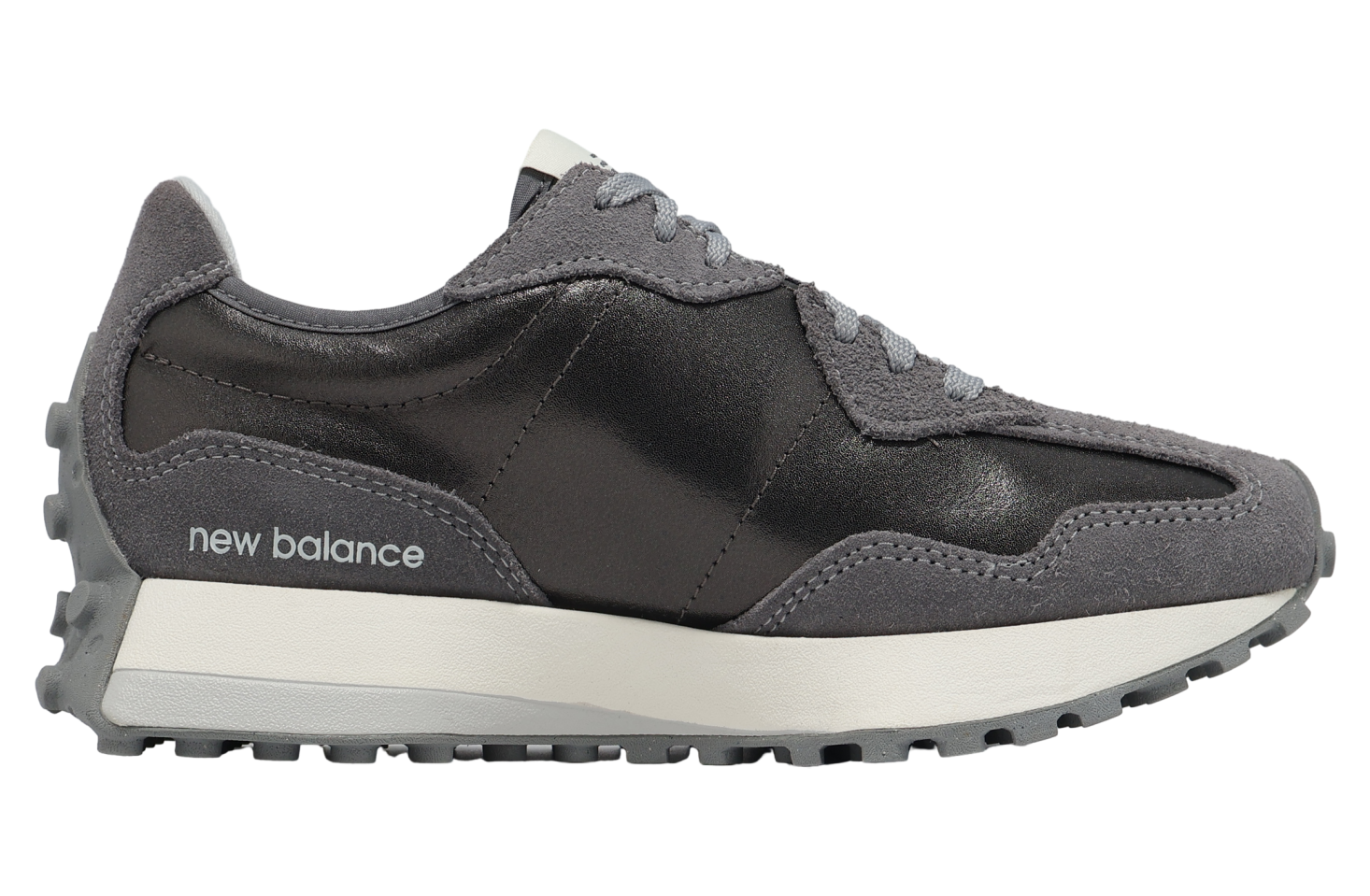 New Balance 327 WMNS Metallic Grey / White