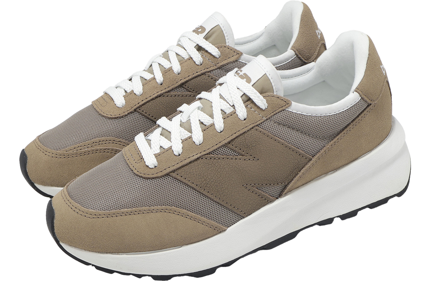 New Balance 370 Brown / White