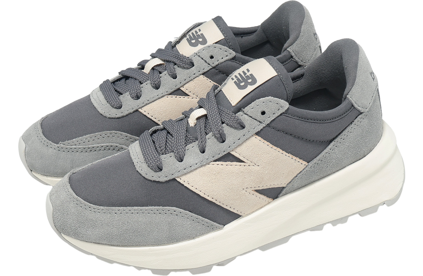 New Balance 370 Grey / Beige / Green