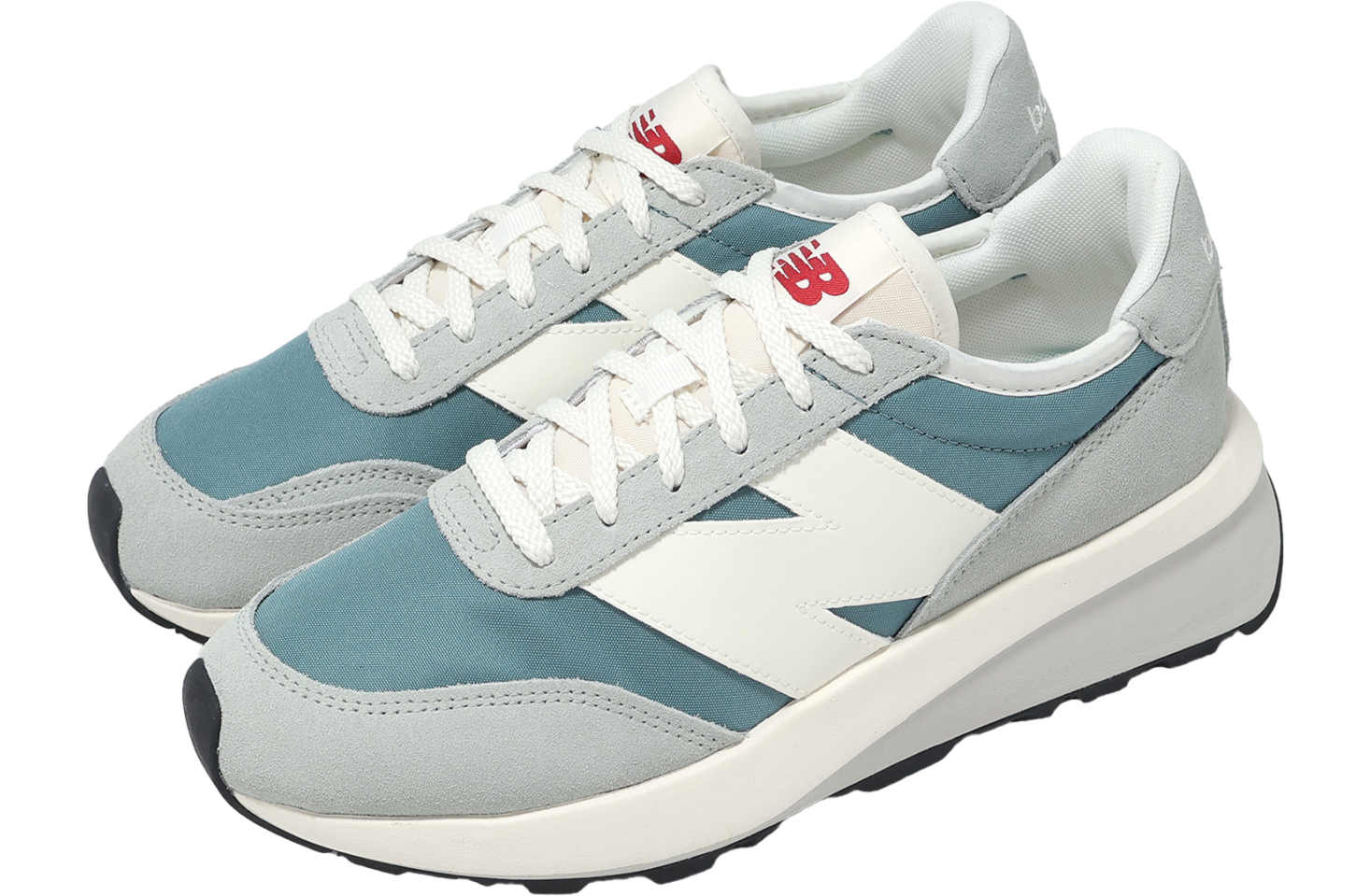 New Balance 370 Grey / Blue