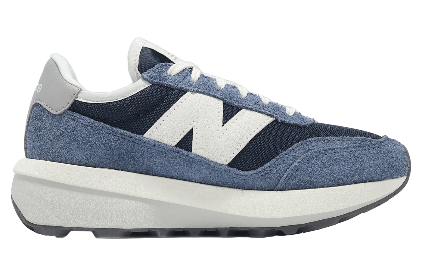 New Balance 370 Navy / White