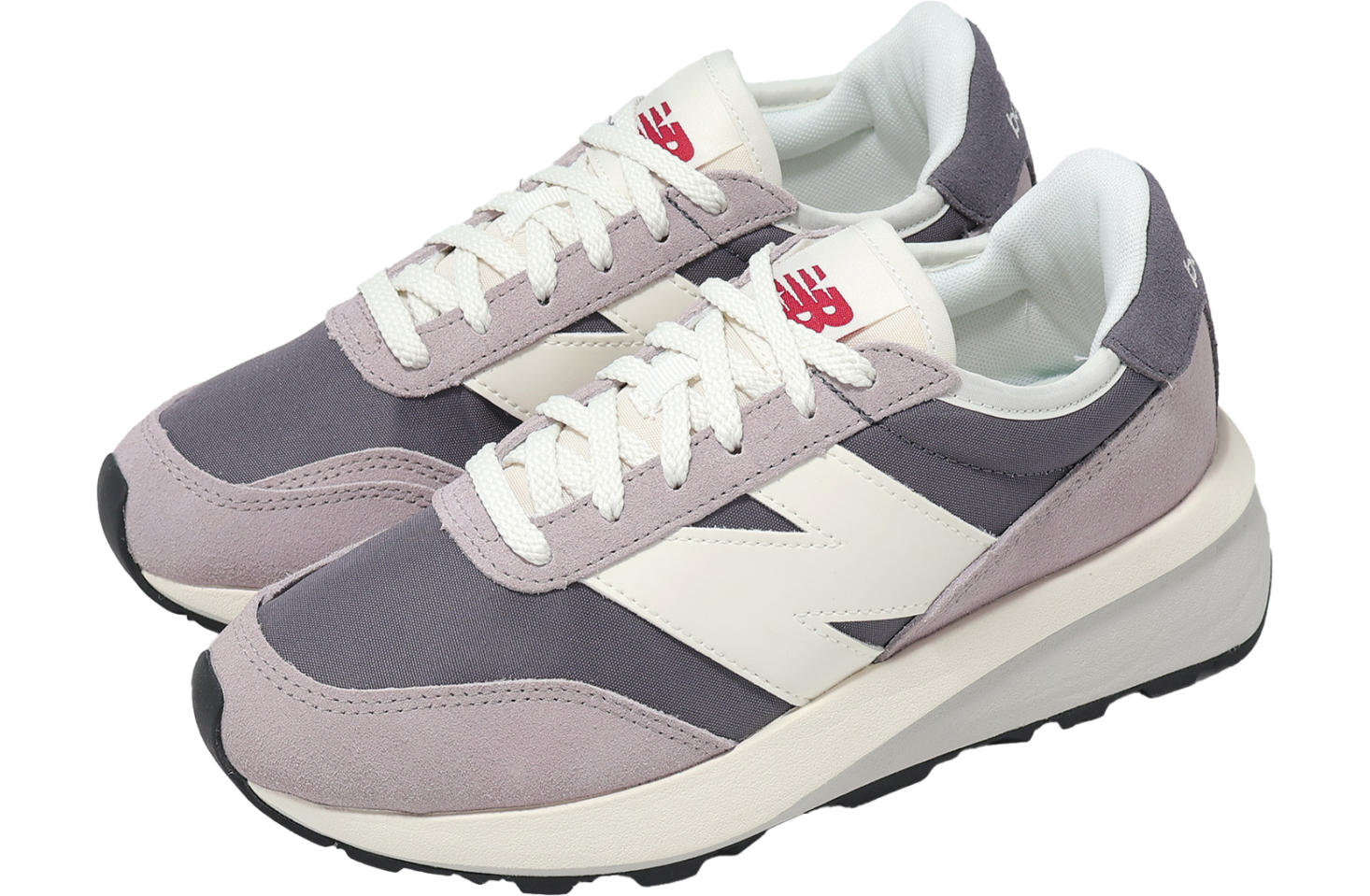 New Balance 370 Purple / White