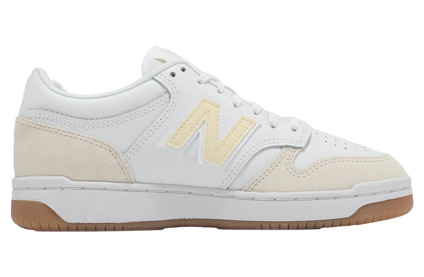 New Balance 480 Beige / White