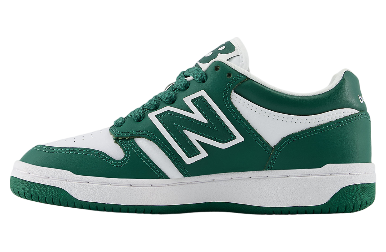 New Balance 480 GS Team Forest Green / White