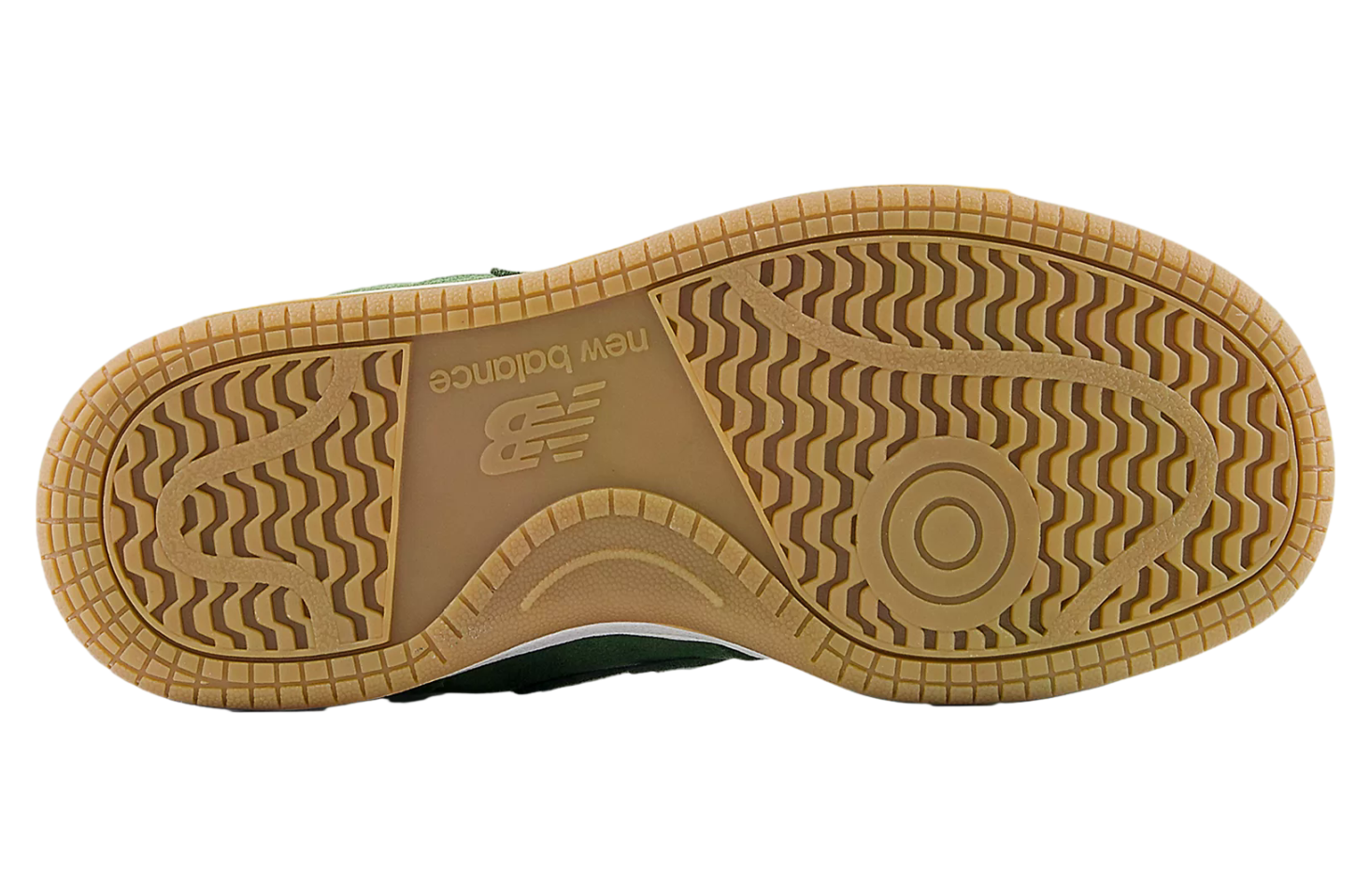 New Balance 480 GS White / Dark Alpine Green