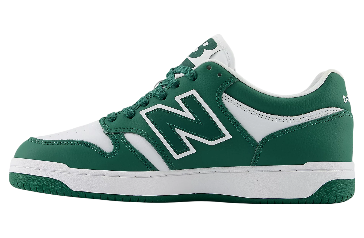 New Balance 480 Team Forest Green / White