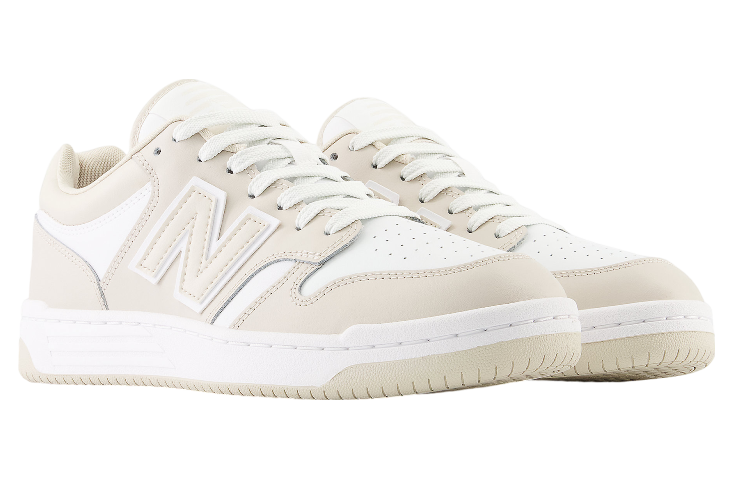 New Balance 480 Timberwolf / White