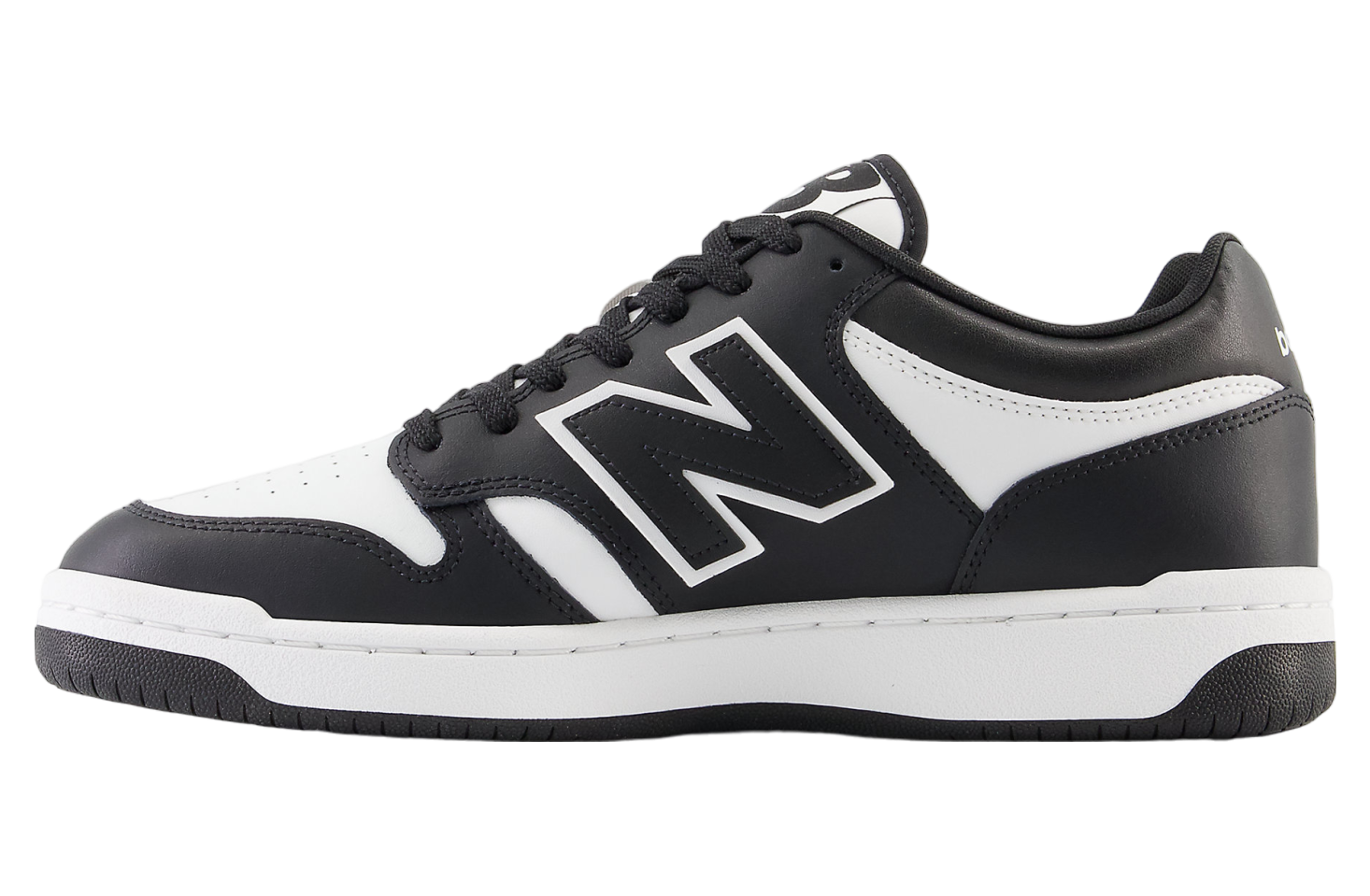 New Balance 480 White / Black / Black