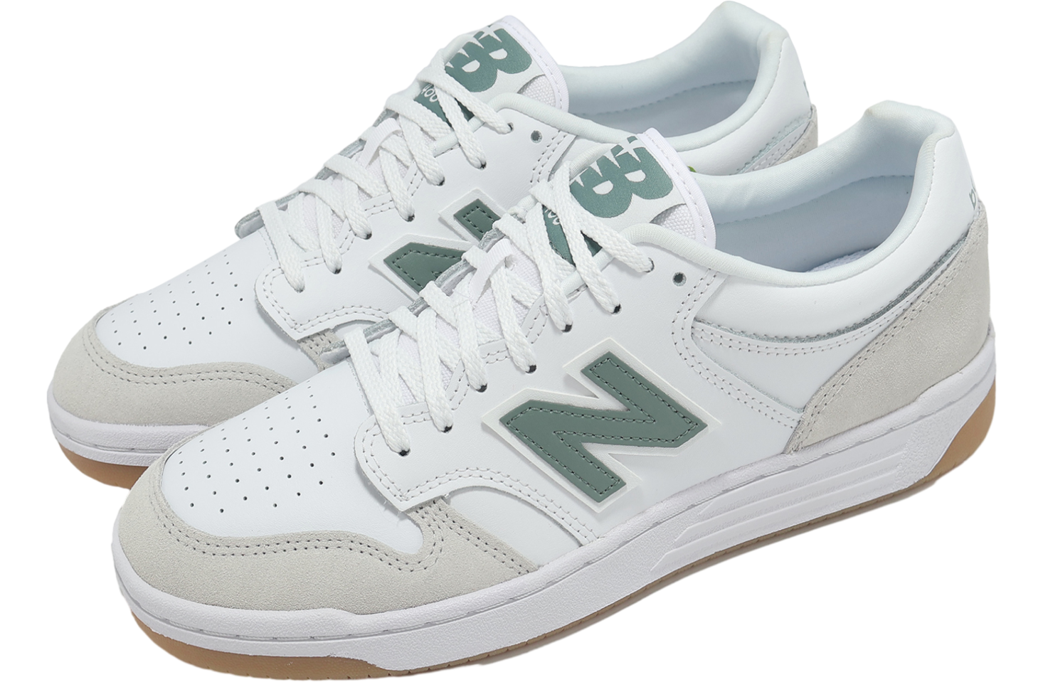 New Balance 480 White / Green