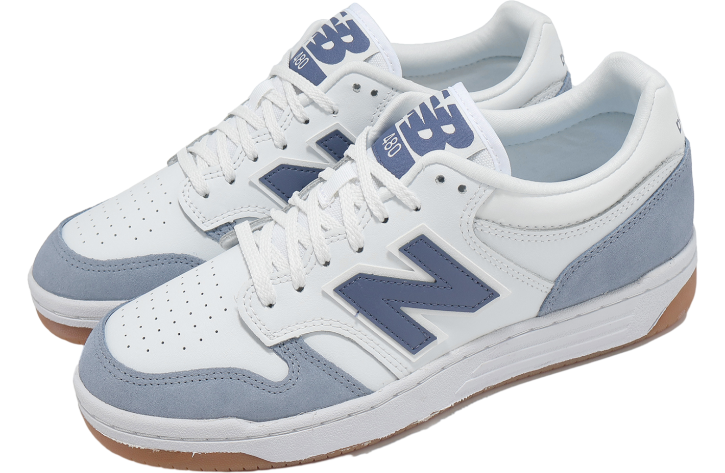 New Balance 480 White / Navy
