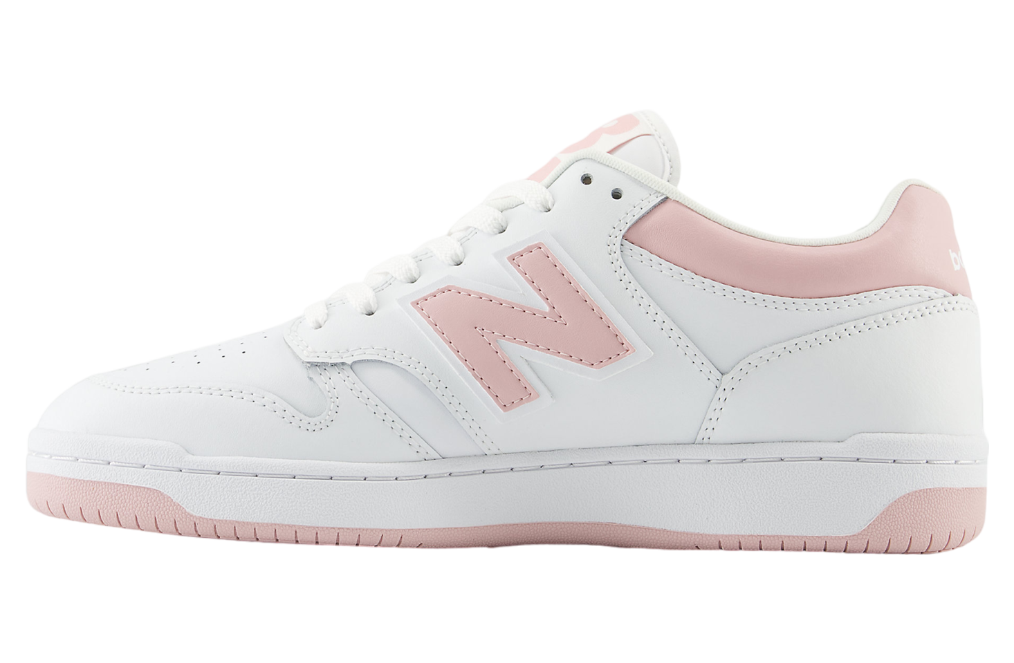 New Balance 480 White / Orb Pink