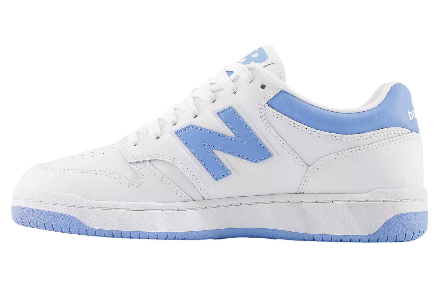 New Balance 480 White / Team Carolina Jul 2025 BB480LTC New Balance 480 White / Team Carolina Jul 2025 BB480LTC