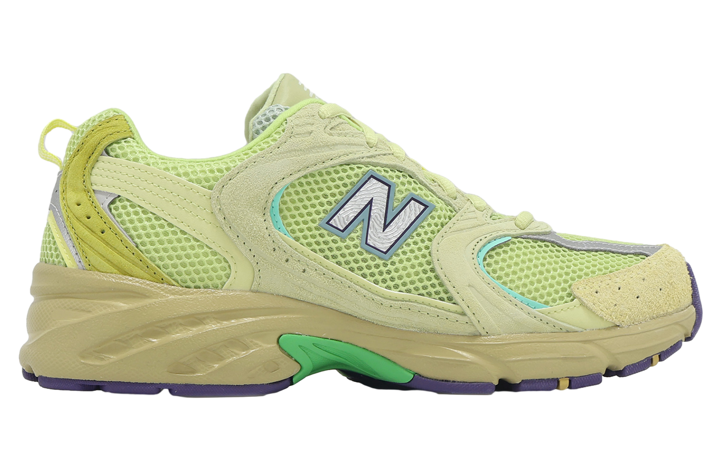 New Balance 530 Dusty Yellow / Celery Green