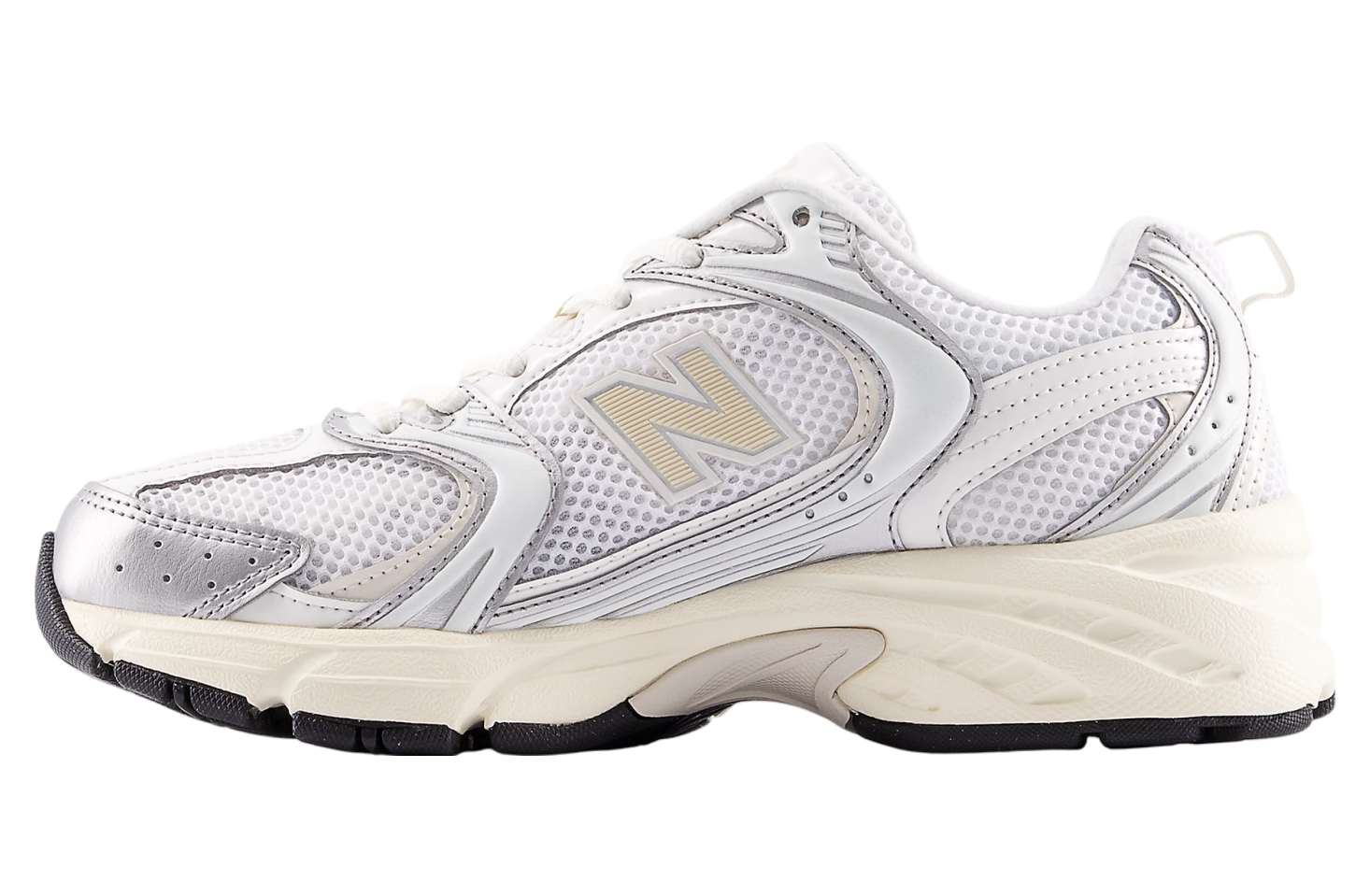 New Balance 530 Silver Metallic / Linen