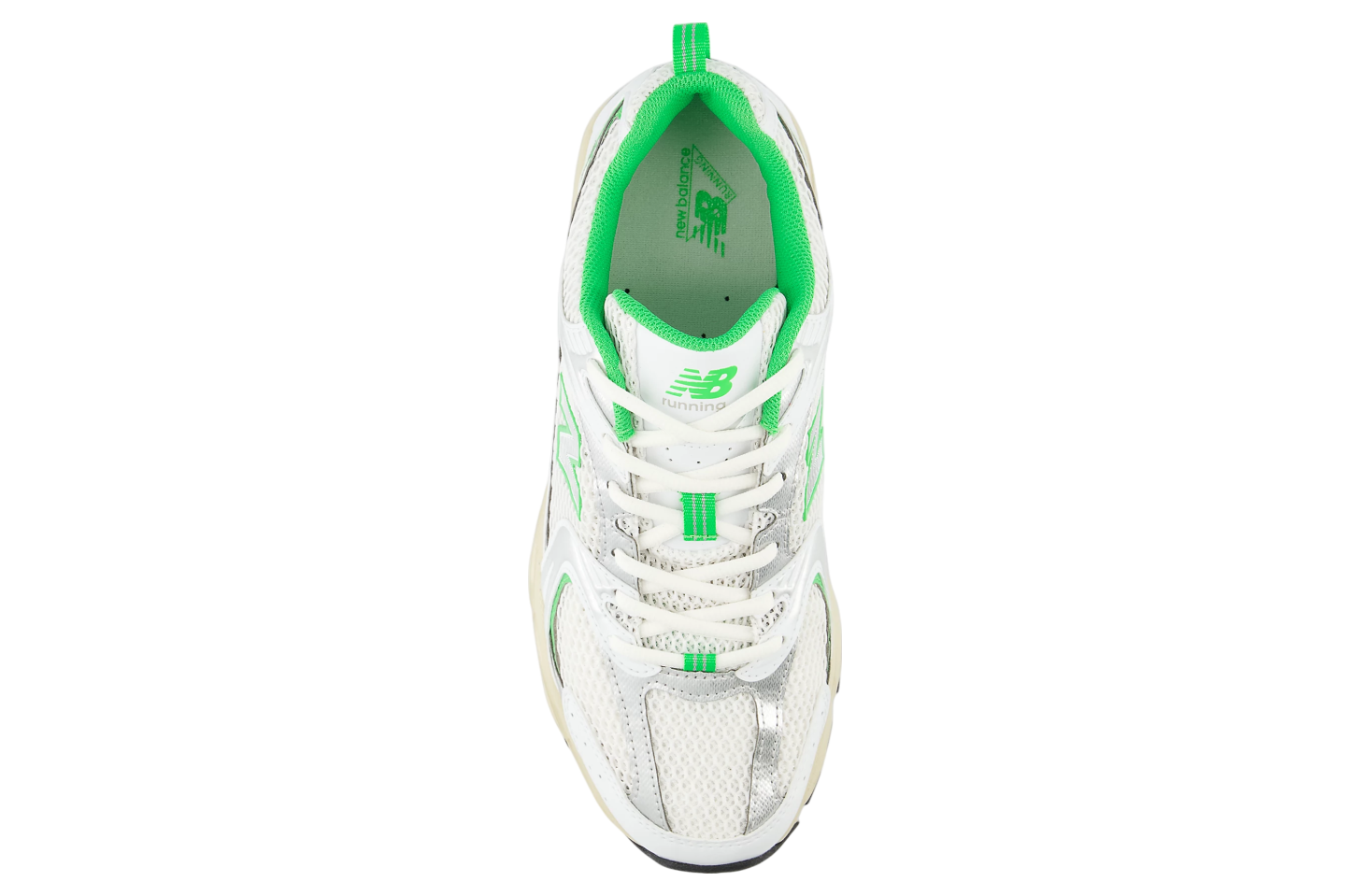 New Balance 530 White / Palm Leaf - Jan 2025 - MR530EC