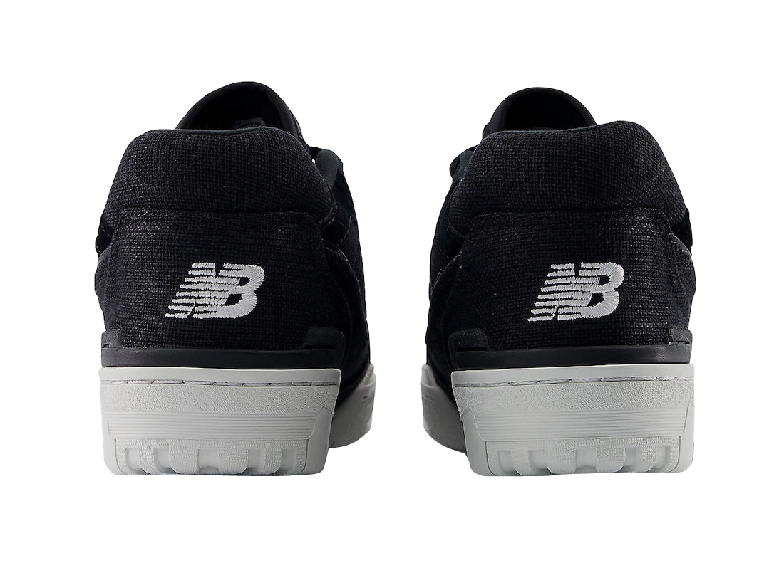 New Balance 550 Black Canvas