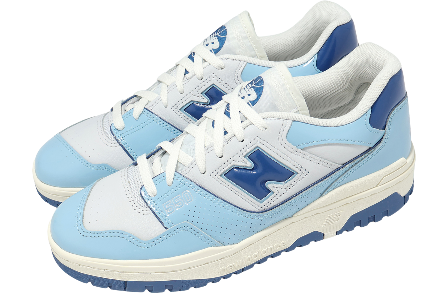 New Balance 550 Chrome Blue / Sea Salt