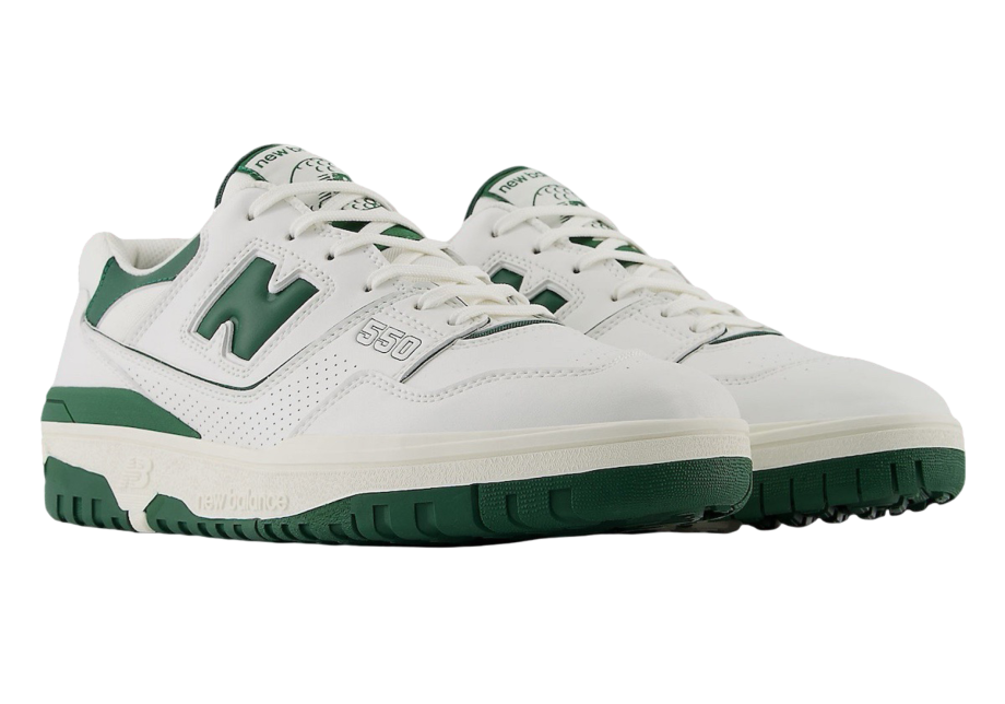 New Balance 550 Golf White Green